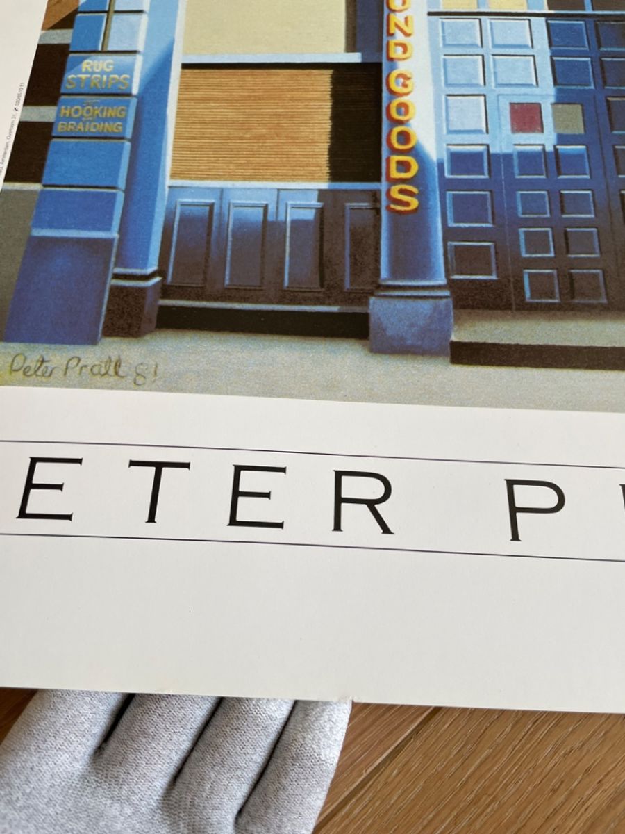 Peter Pratt, Soho, 1982 – Rare Vintage Poster image 5