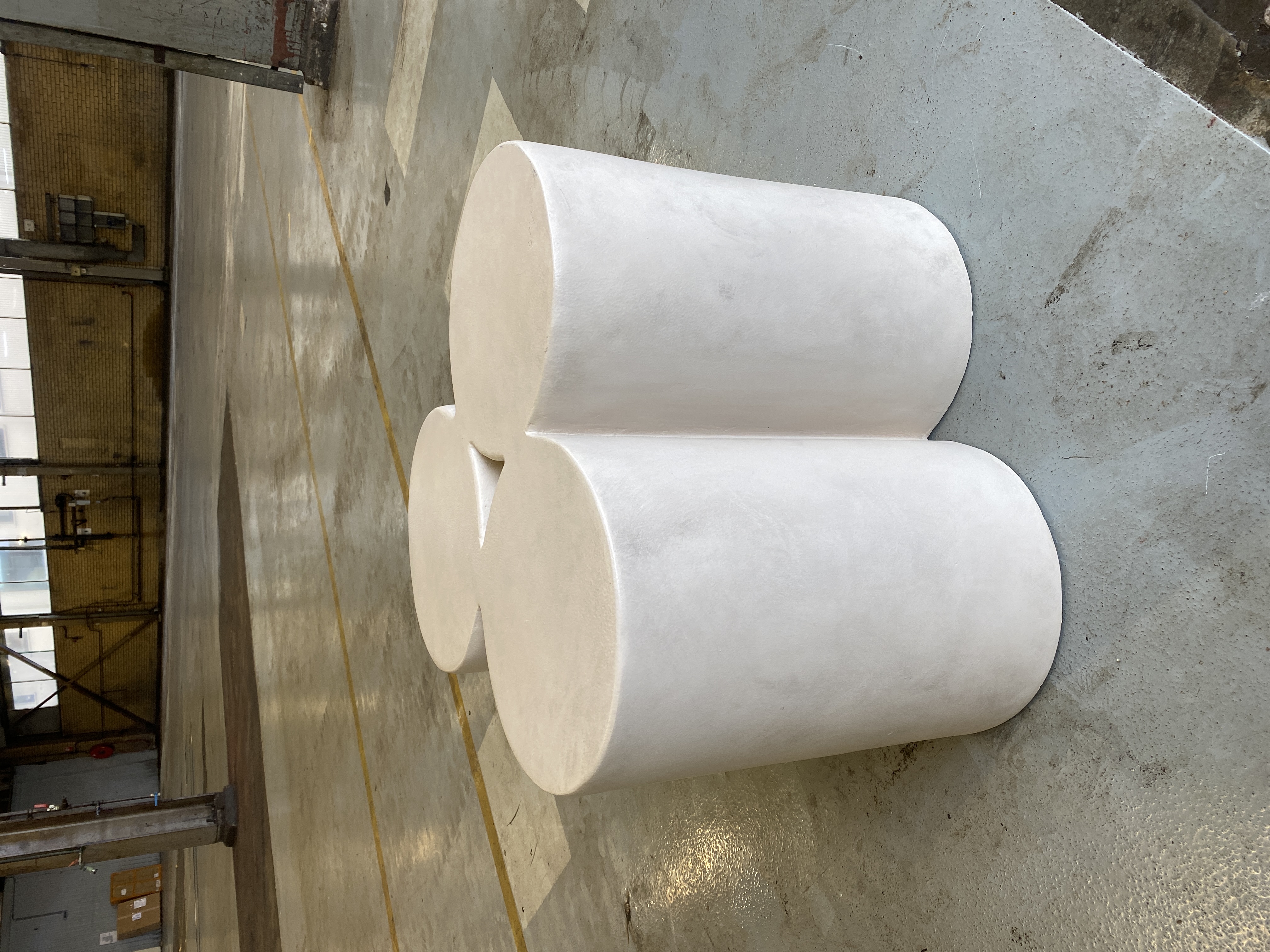 101 Copenhagen | Cylinder Table, Low - Birch image 2