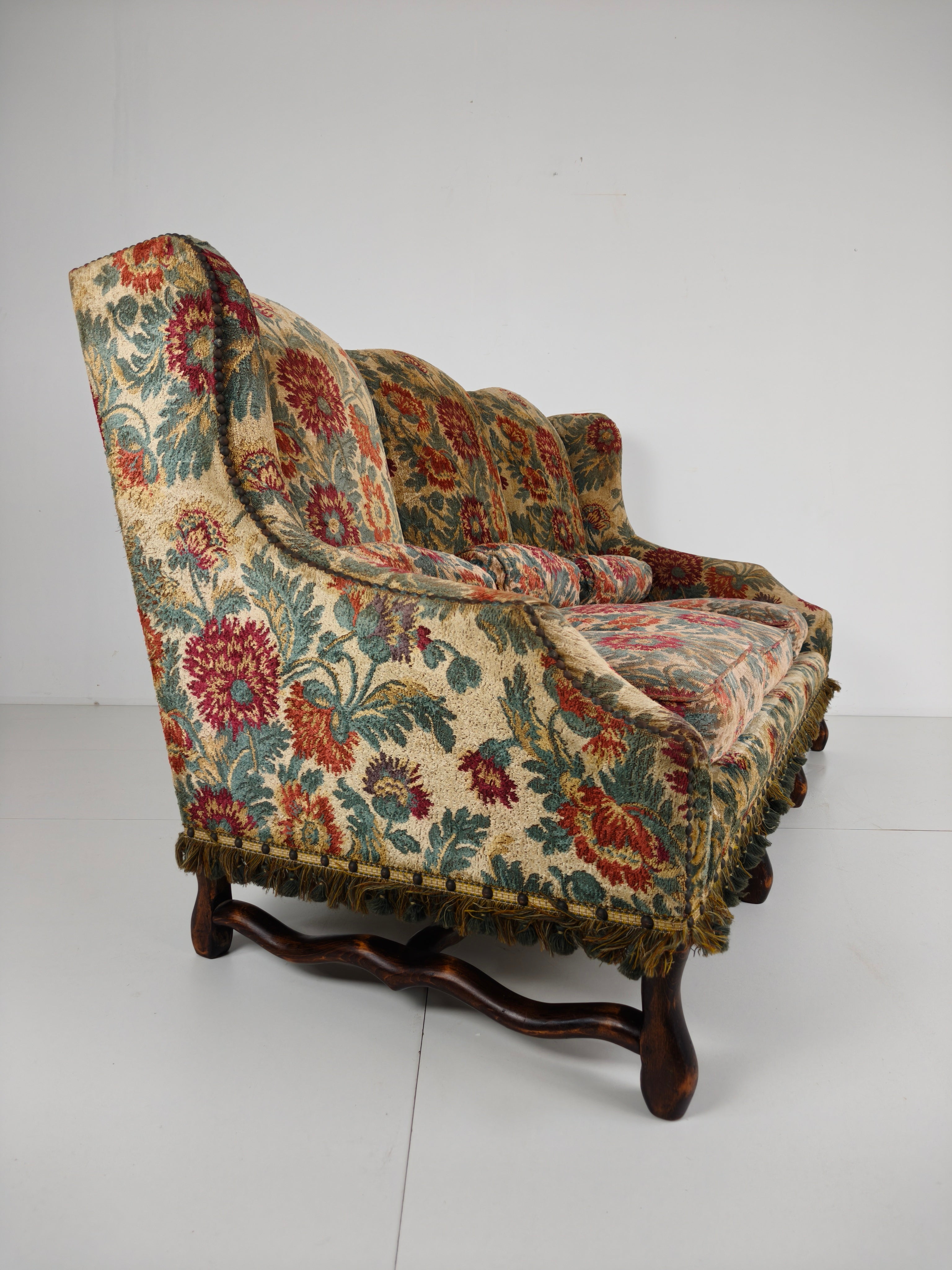 Os De Mouton Sofa In Tapestry – Country House Style, 19th Century image 3