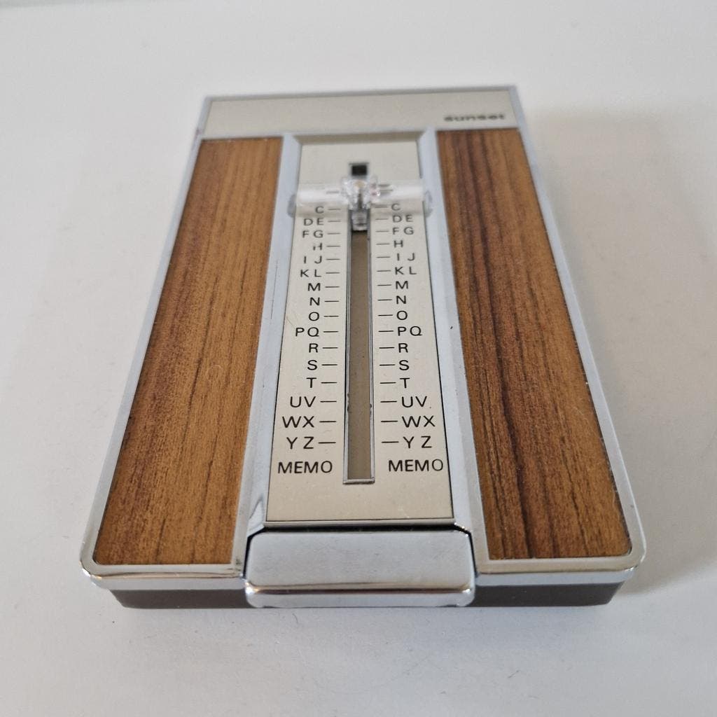70's Vintage Telefoon Flipper Telefoonboek Automaat image 5