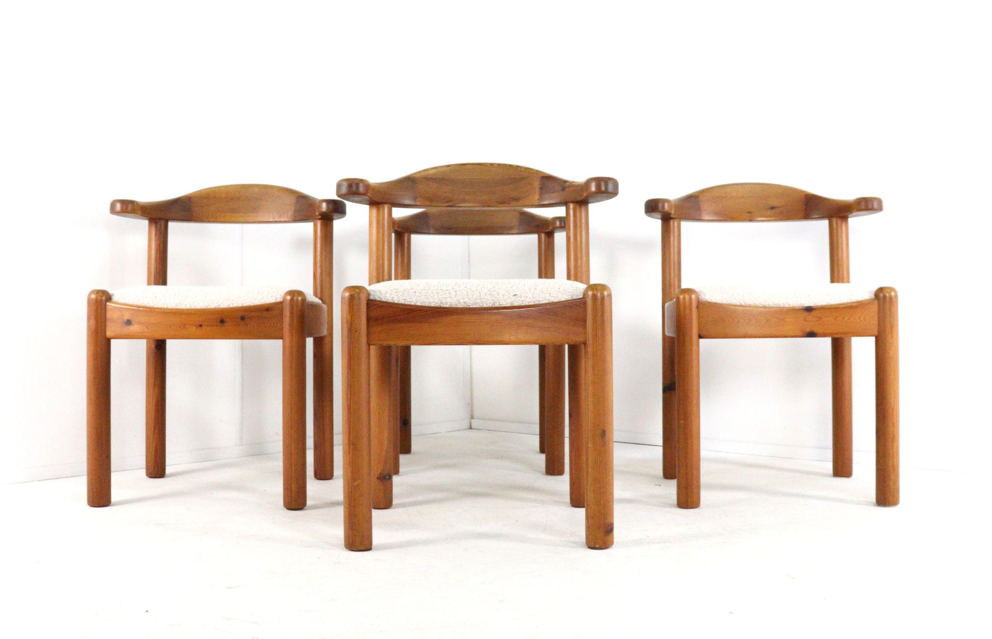 Set 4 Vamdrup Stoelen Eetkamerstoelen Deens Vintage Gestoffeerd image 19
