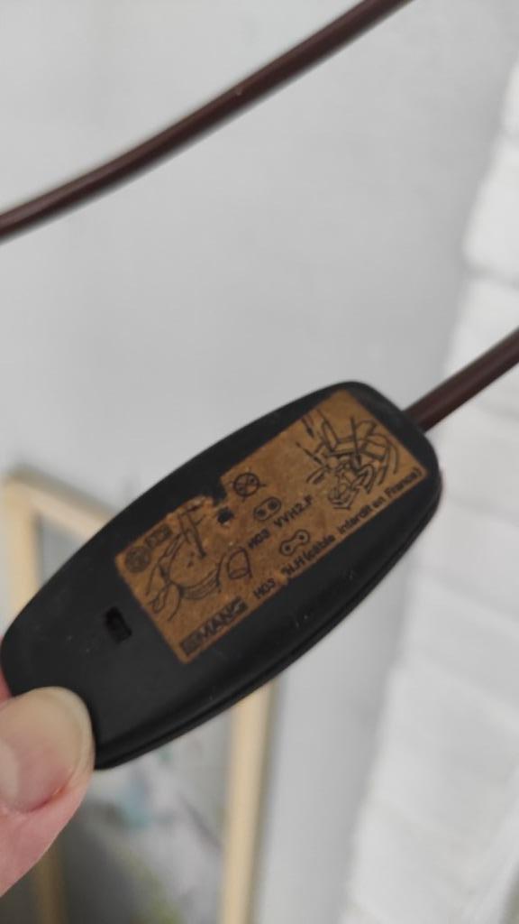 Vintage Wandlamp Messing 24 Cm image 3