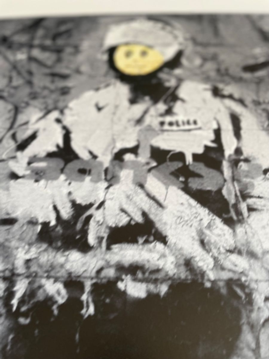 Banksy, Riot Cop, Copyright Panorama London, All Right Reserved , Printed In The Uk image 4