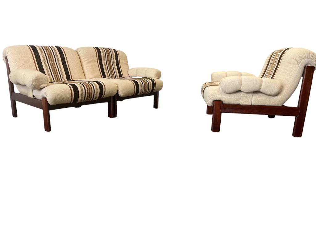 Set Van 3 Vintage Modulaire Fauteuils / Elementenbank image 16