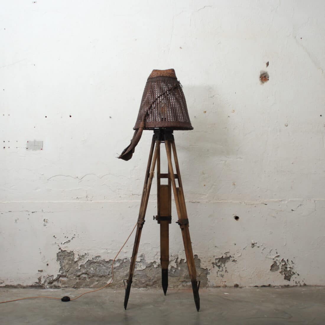 Staande Lamp | Oude Rijstmand image 3