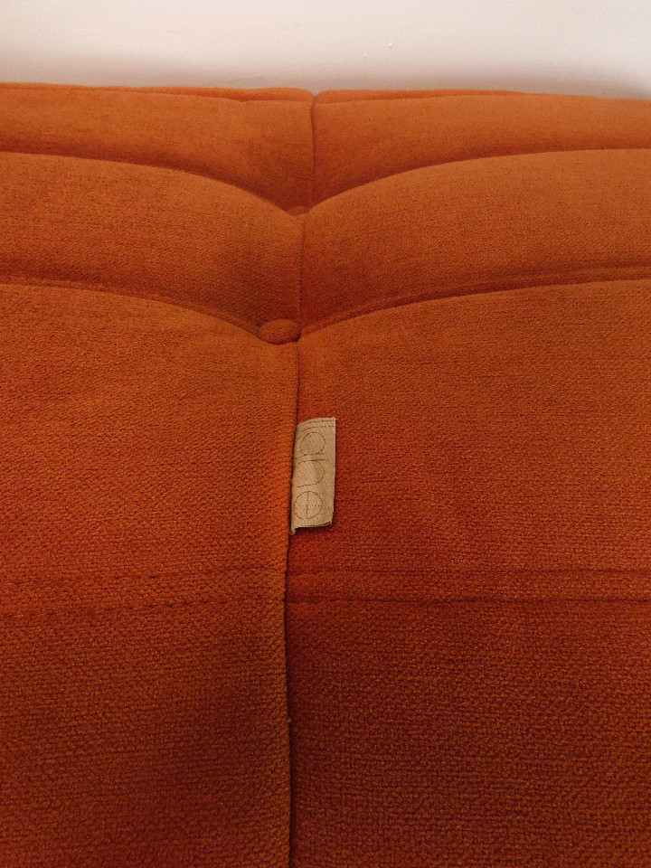 Ligne Roset Togo Set - 2 En 3 Zit - Roest Oranje image 19