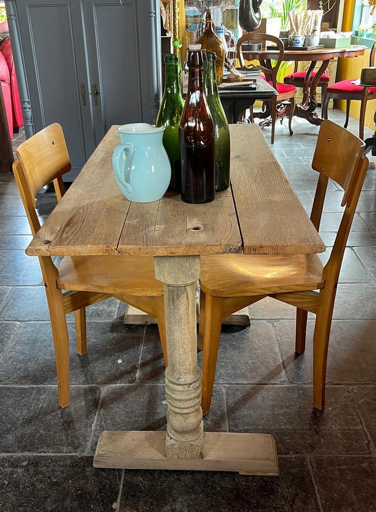 vidaXL Bartafel met Schap Wit Barmeubel Bar Tafel Kamermeubel Keukenmeubilair