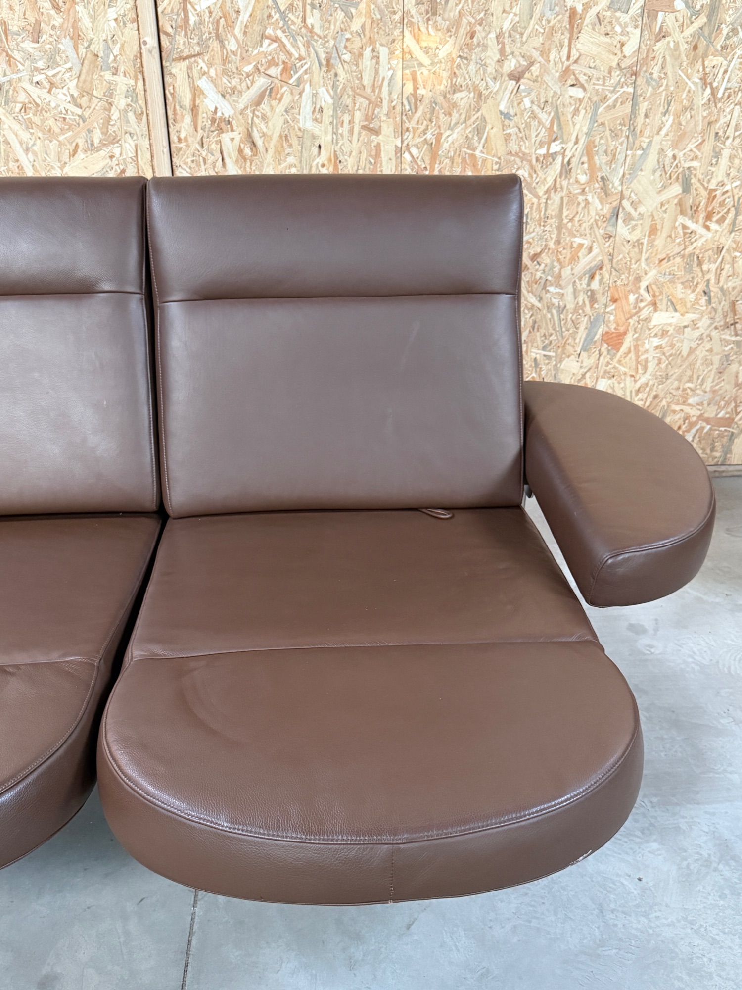 Sitting Vision Lederen Sofa Bruin image 13
