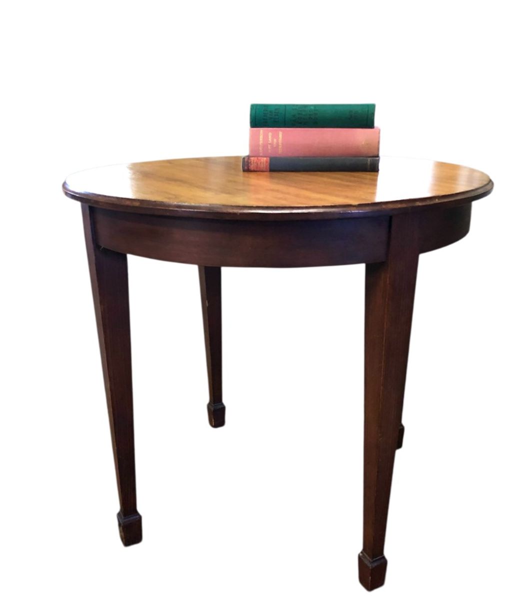 Houten Bijzettafel Art Deco Stijl, Coffee Table image 2