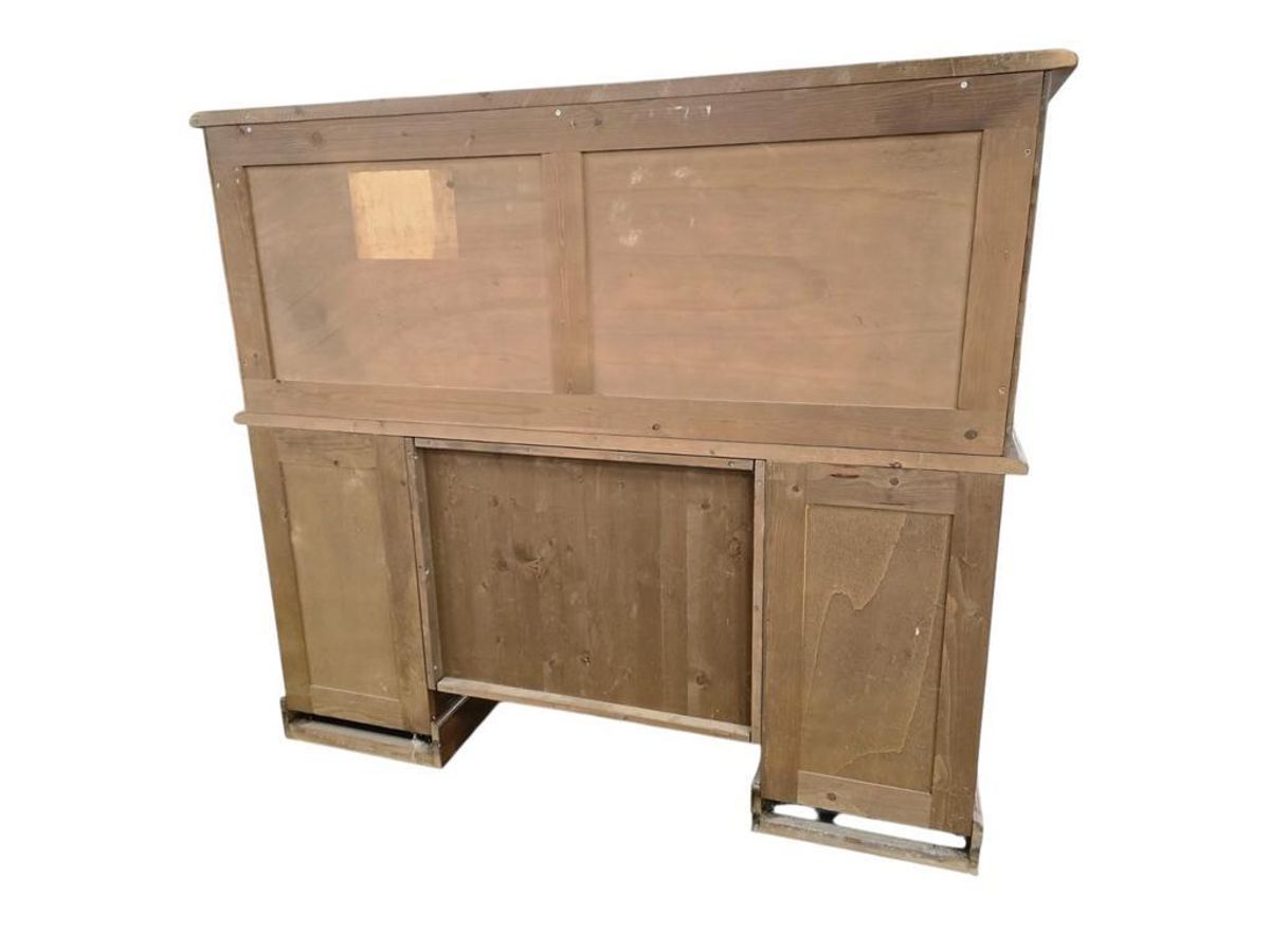 Vintage Amerikaanse Bureau Met Rolluik / Schrijftafel image 4