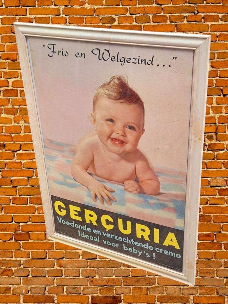 Oude Reclame Op Karton Van Gerçuria, Baby Creme👶 image 6
