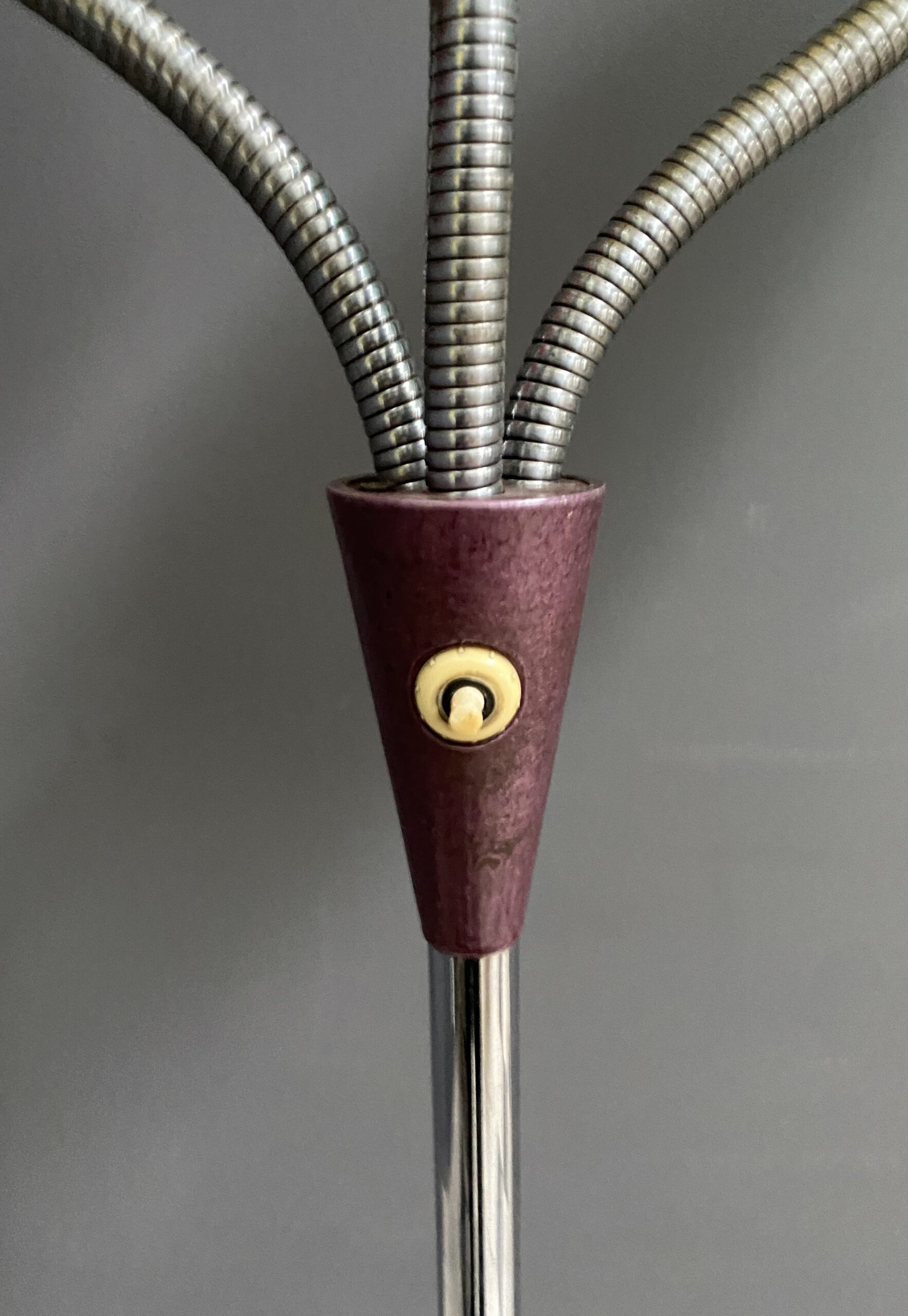 Lidokov Floor Lamp 3 Colorful Shades 1960S image 7