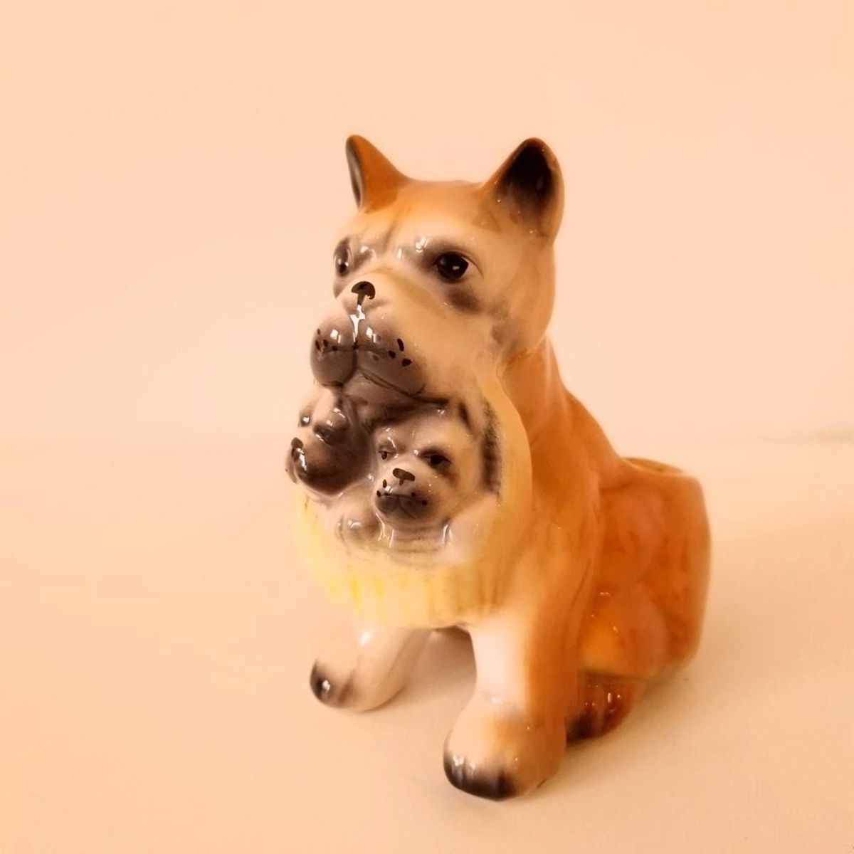 Vintage Bloempot Jaren 50 Boxer Hond Potje image 2