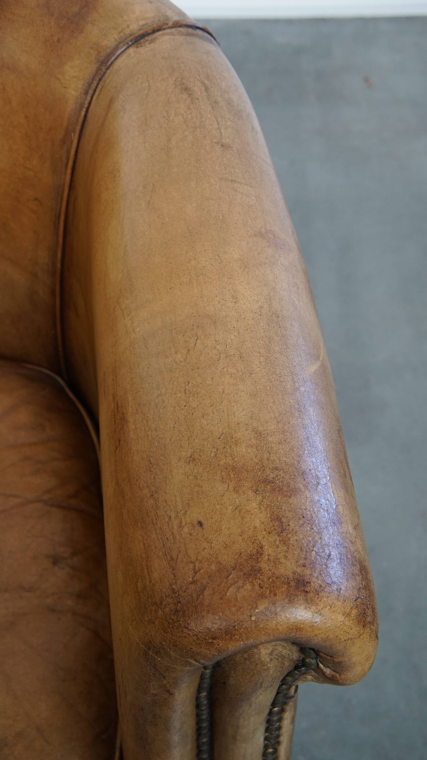 Stijlvolle Schapenleren Clubfauteuil Met Een Tijdloos Design Van Nico Van Oorschot image 4