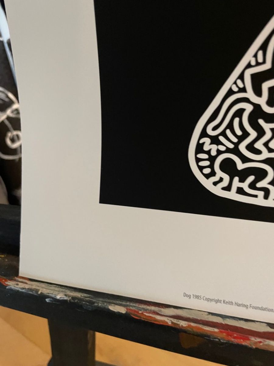 Keith Haring (1958-1990), Dog, 1985, Licensed By Artestar Ny, Printed In U.k. image 13