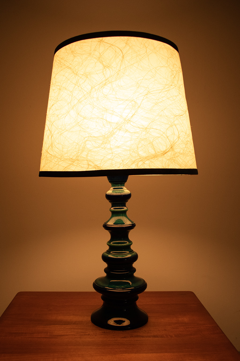 Blauw Keramieken Lamp image 4