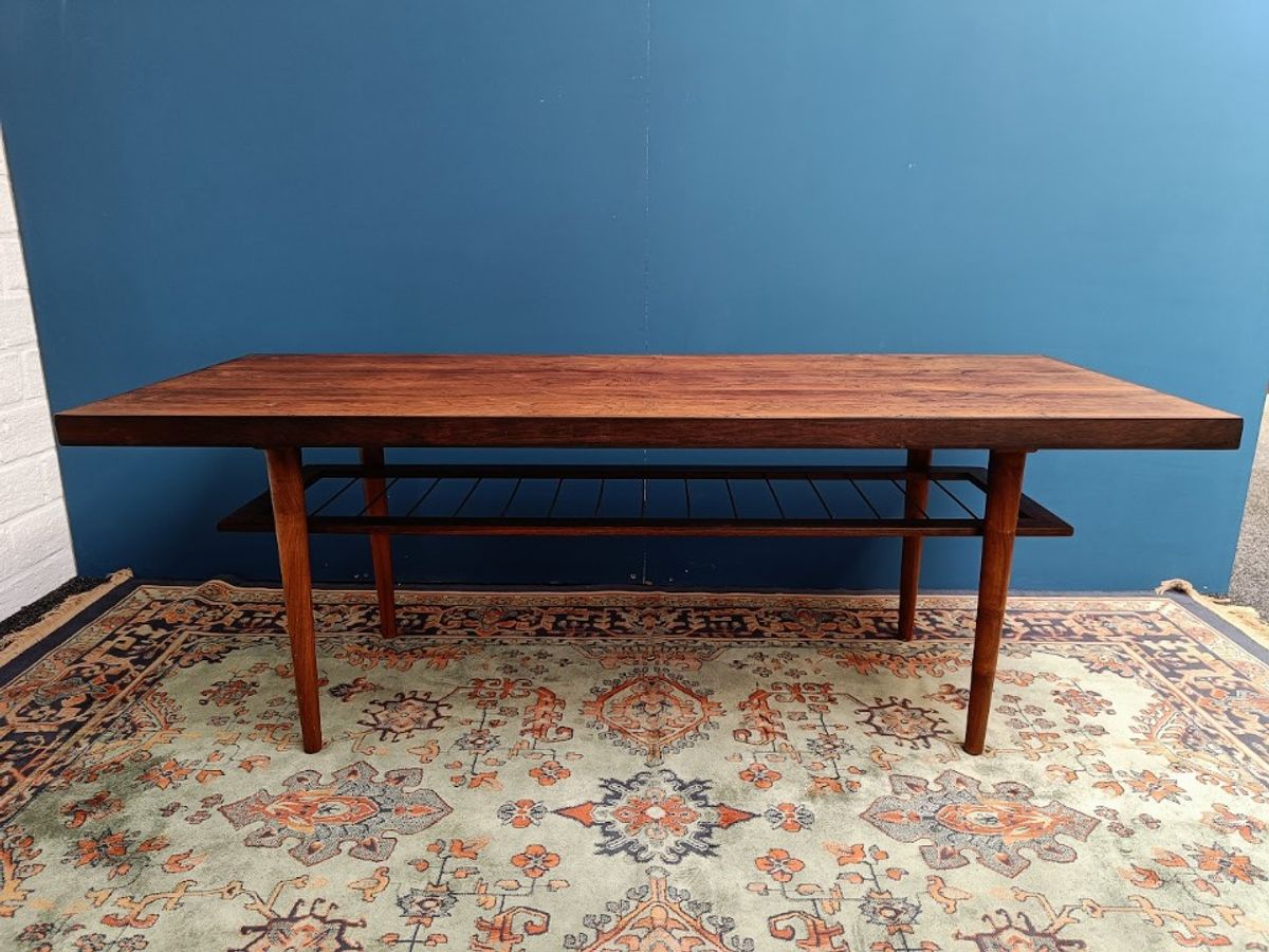 Vintage Palissander Salontafel, Jaren 60 image 4
