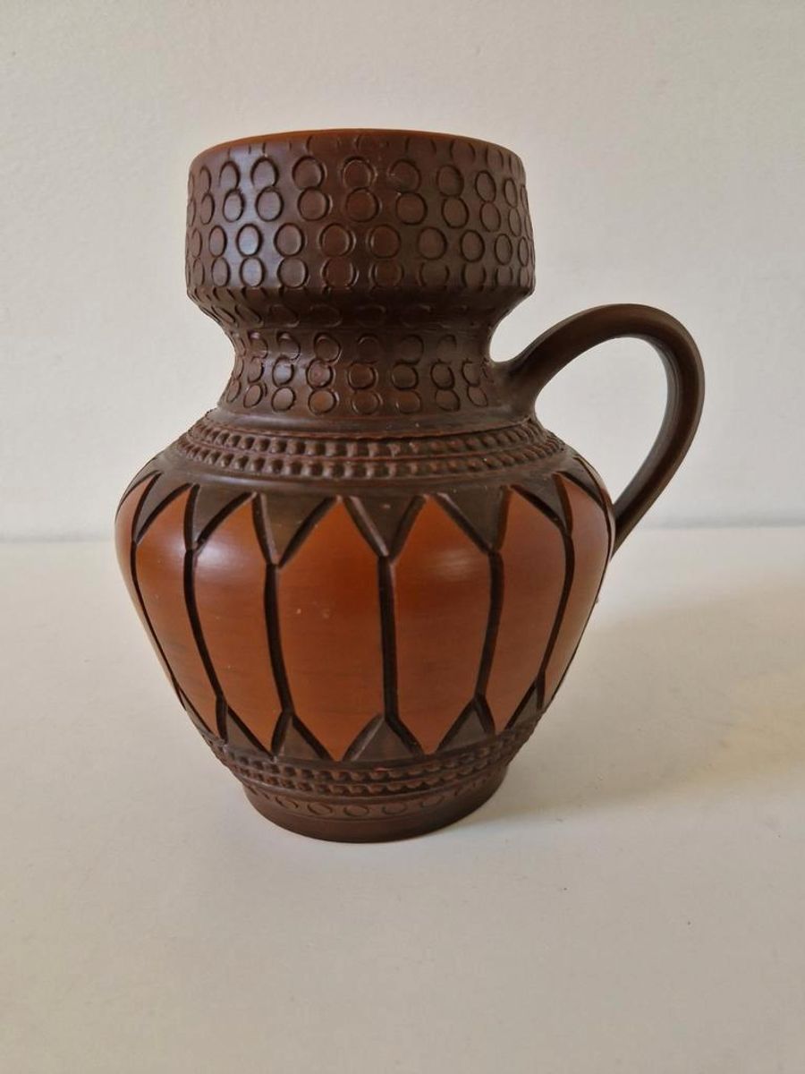 Vintage Vaas Terracotta Vaas Jaren 70 image 4