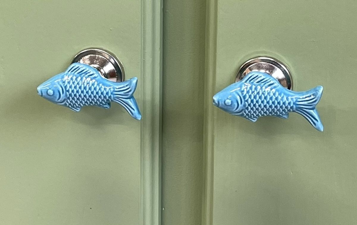 Restyle Kidsroom Kastje `vis` Groen Dressoir image 7