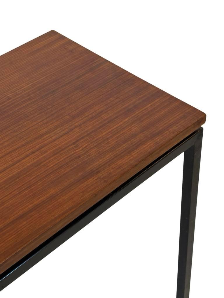 Vintage Bijzettafel Jaren 60 Teak Pastoe Stijl image 5