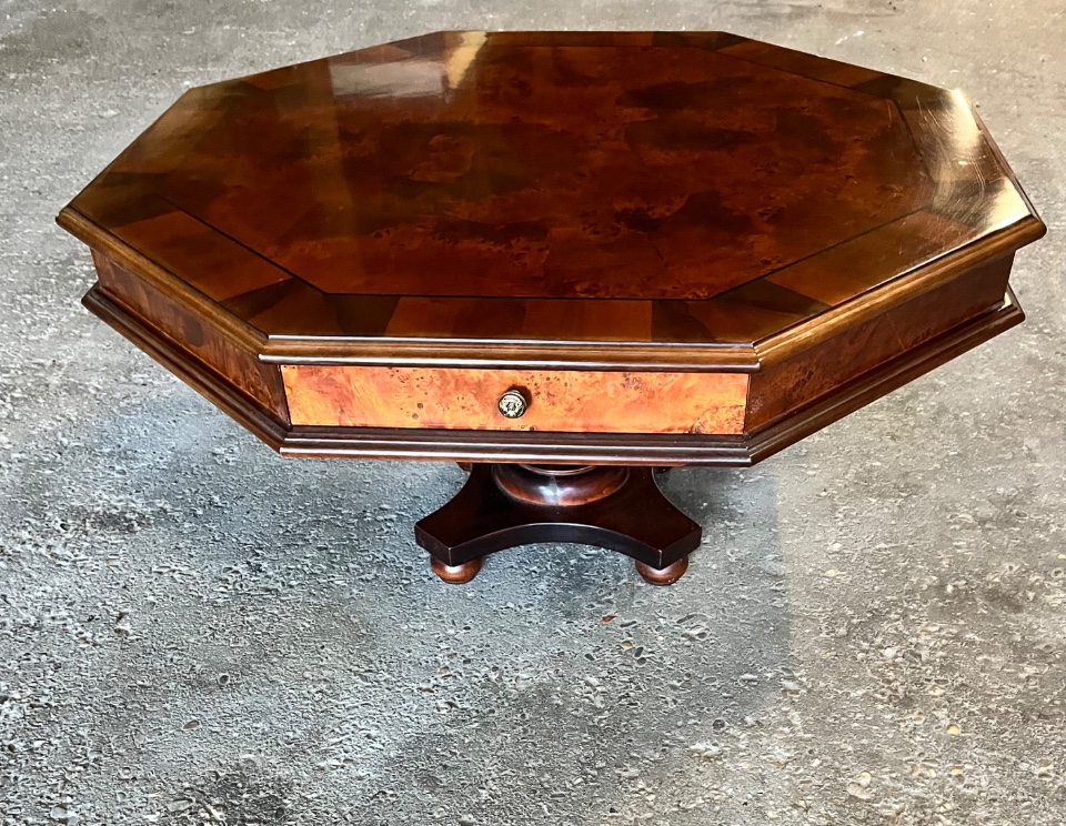 Vintage Salontafel Met Walnootfineer image 4