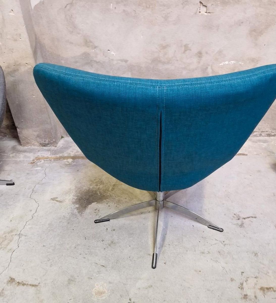 Hjord Knudsen Vintage Fauteuil Draaifauteuil Draaistoel image 5