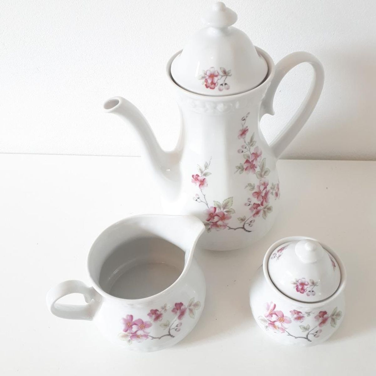 Bavaria Vintage Thee Servies Theepot Suikerpot Kannetje image 11
