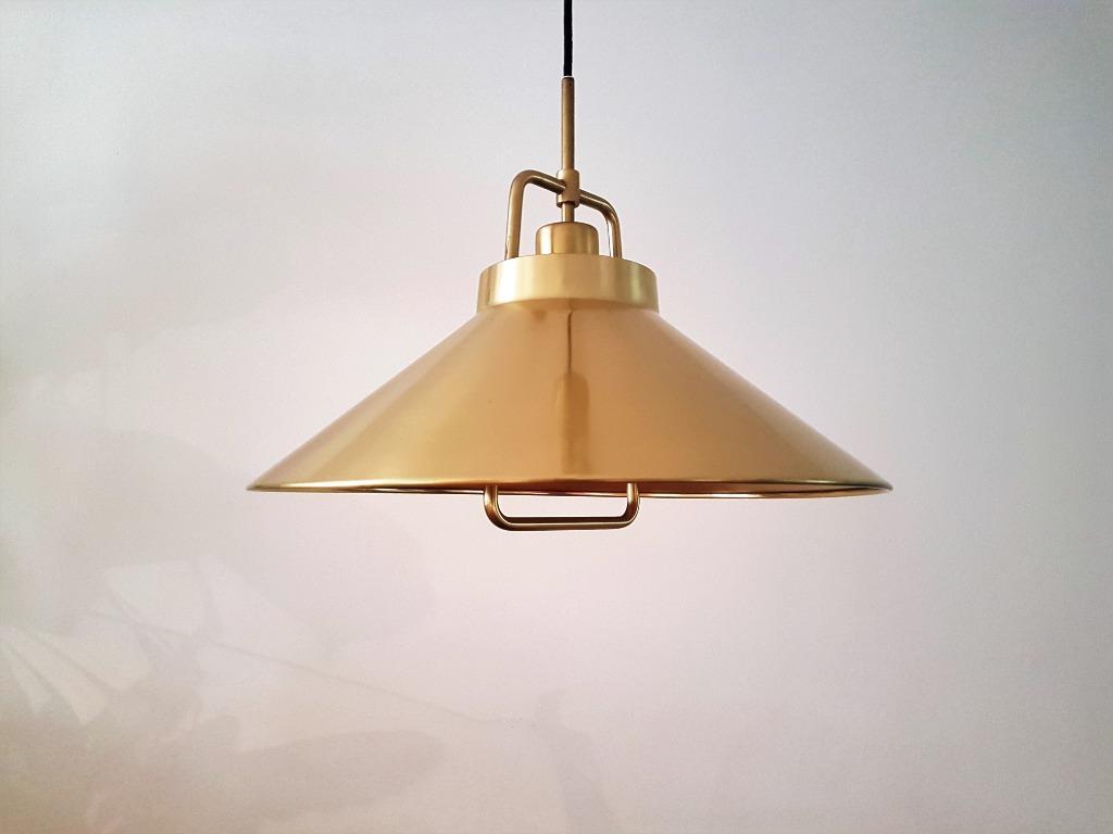 Vintage Fritz Schlegel Hanglamp Voor Lyfa Denmark image 2