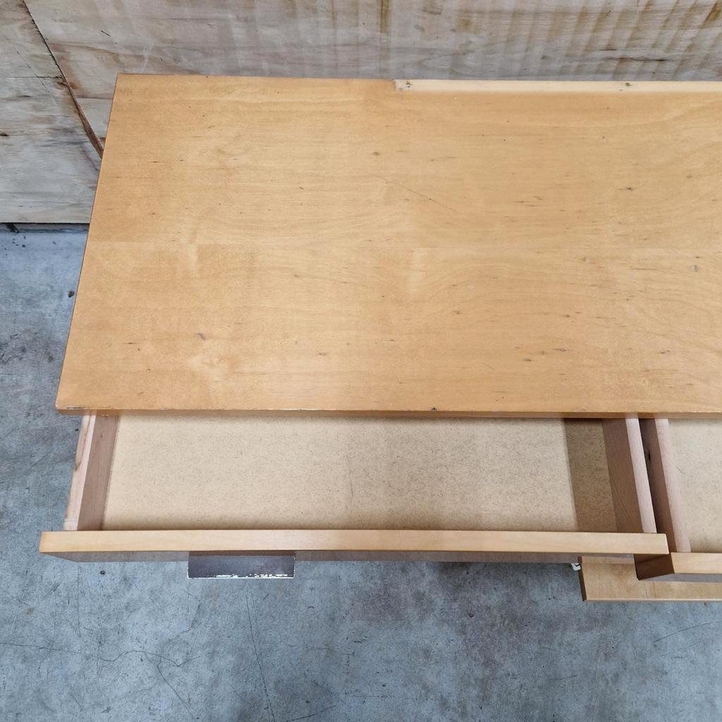 Vintage Dressoir Kastje Retro Dressoirtje Berken Fineer image 12