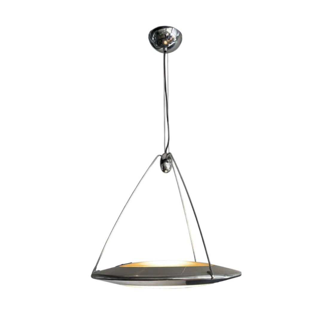4 X Ezio Didone “mira S” Ufo Pendant Light For Arteluce / Flos, Italy, 1990s image 7