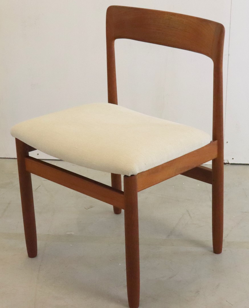 Set 6 A. Younger Stoelen Eetkamerstoelen Vintage Reupholstered image 15