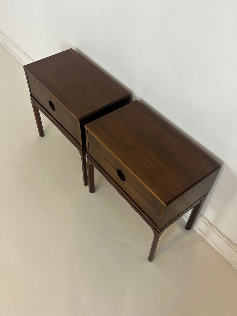 Set Of 2 Vintage Side Tables By Kai Kristiansen - Model 384 image 6