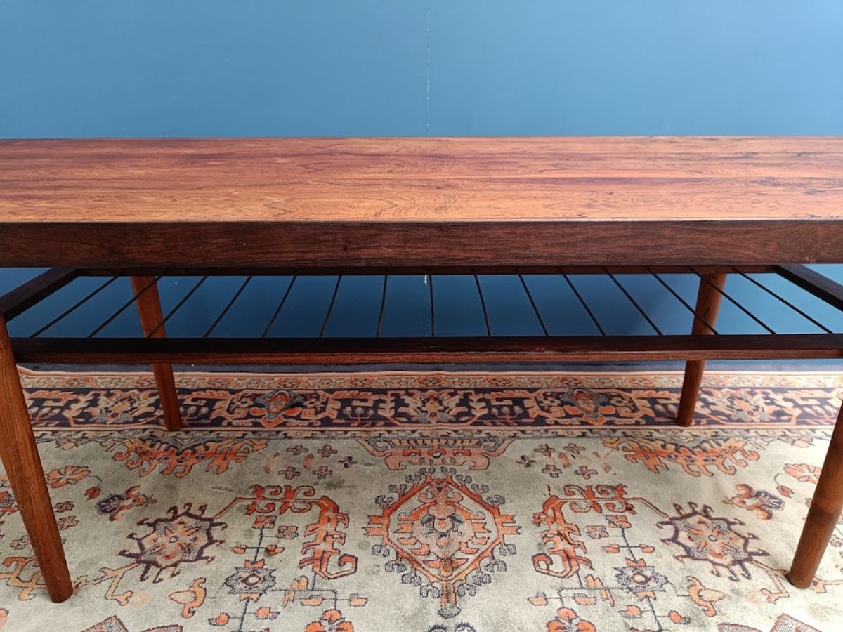 Vintage Palissander Salontafel, Jaren 60 image 6