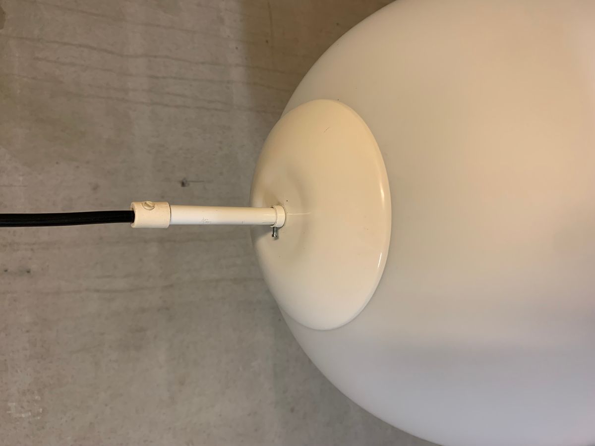 Grote Witte Bollamp, <<<brand>>>. 35 Cm Doorsnee. image 8