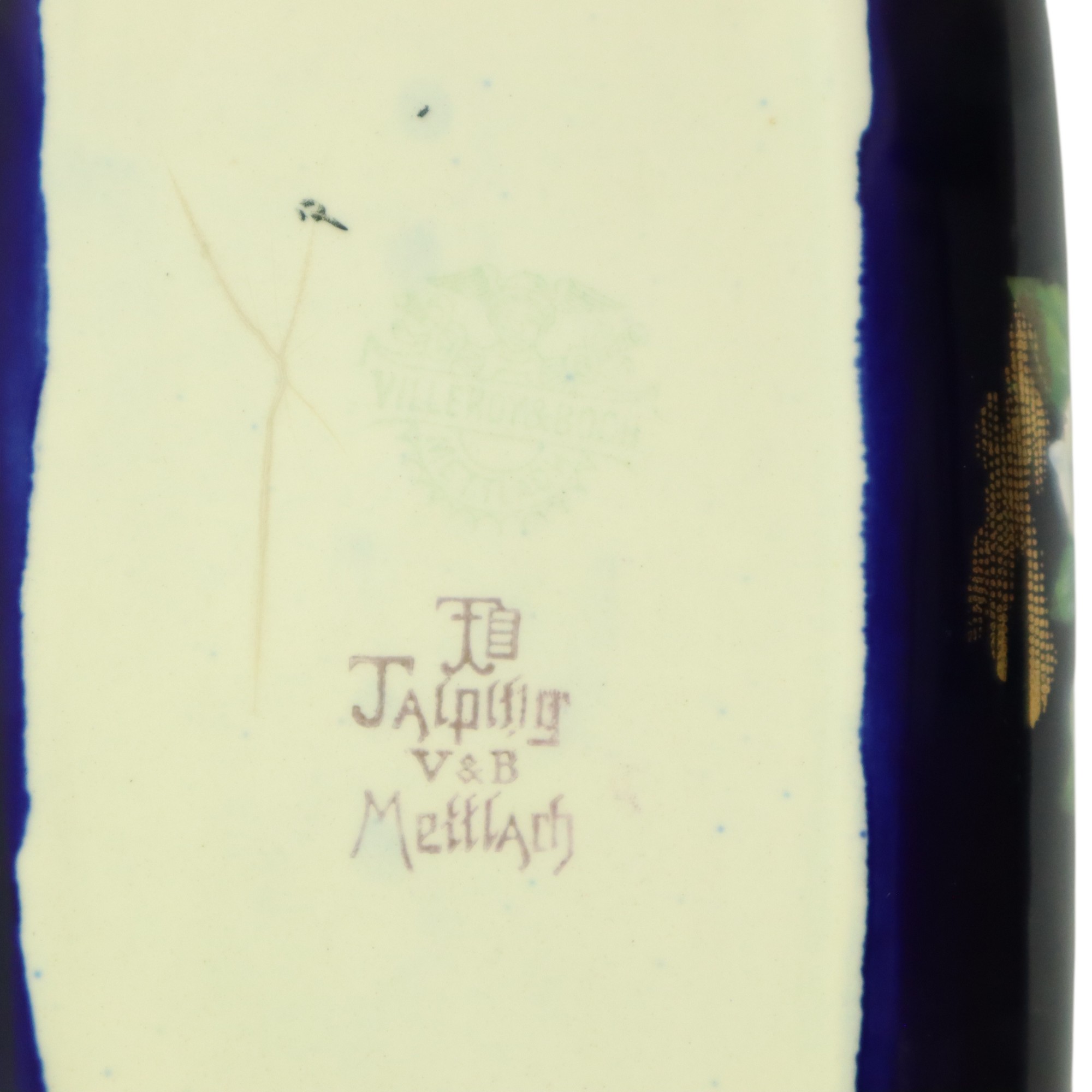 Villeroy & Boch Florale Art Nouveau Bloempot Taiping Circa 1900 image 17