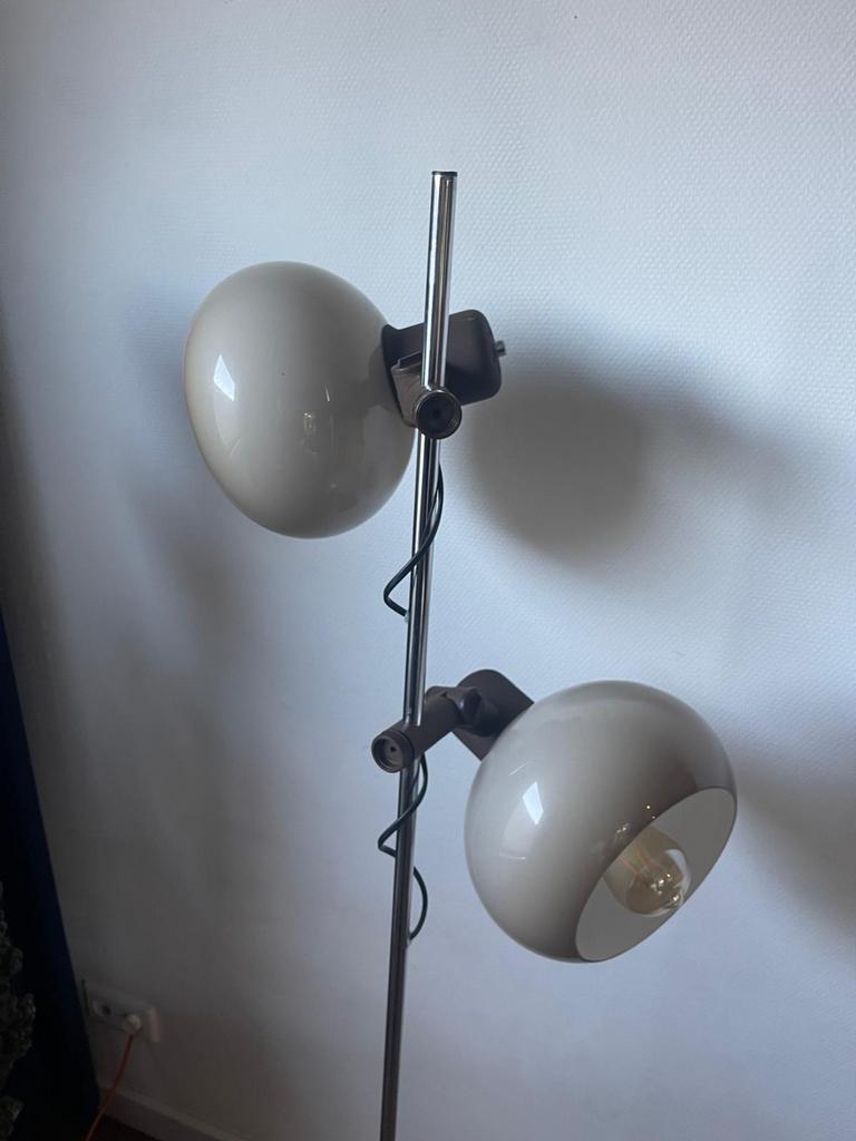 Vintage Dijkstra Herda Mushroom Vloerlamp - Space Age image 4