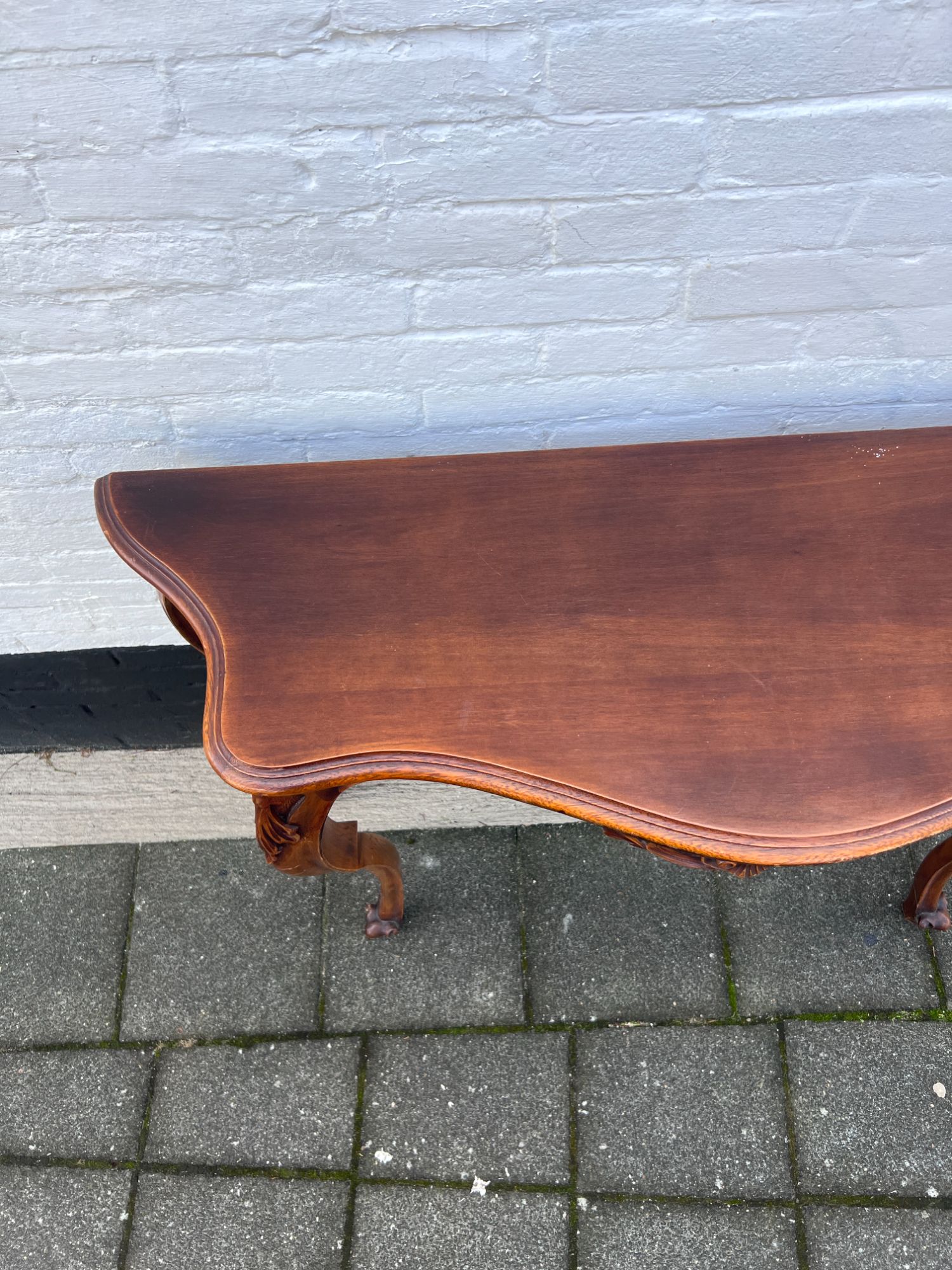 Mooie Grote Geschulpte Sidetable, Opengewerkt, 110 Cm Breed image 7