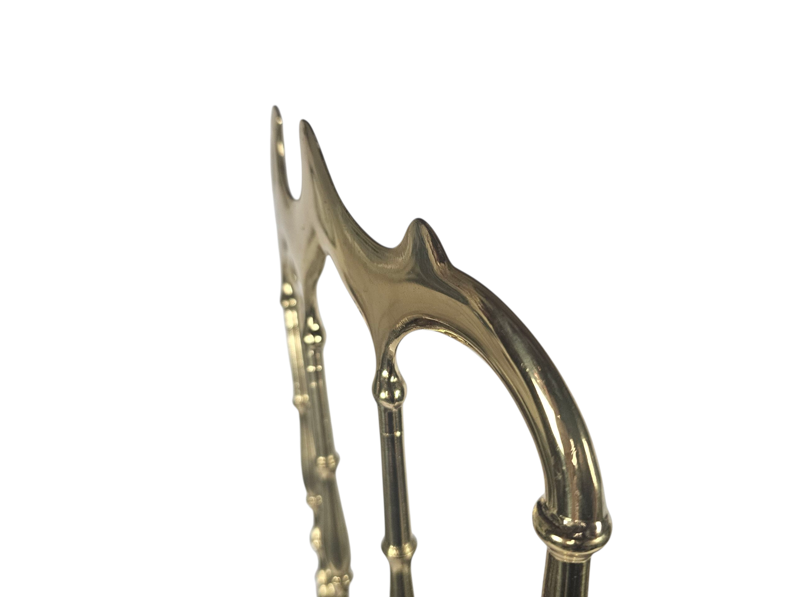 Italian Design - Chiavari Chair - High Chair - Messing - Italie - 1950's image 10