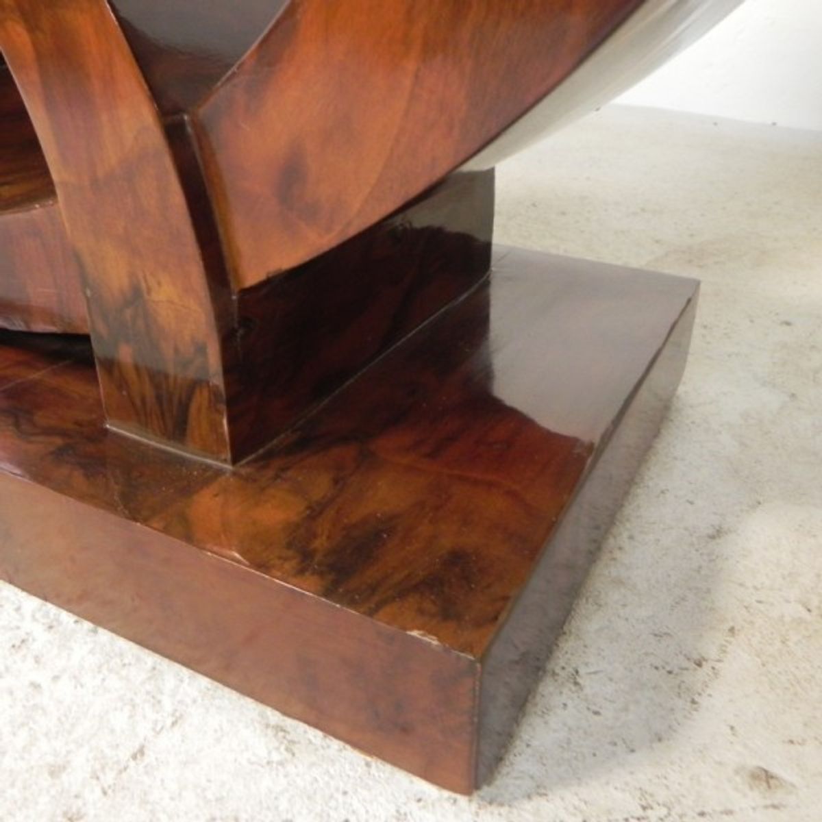 Art Deco Stijl Consoletafel Met Verschillende Soorten Ingelegd Hout image 24