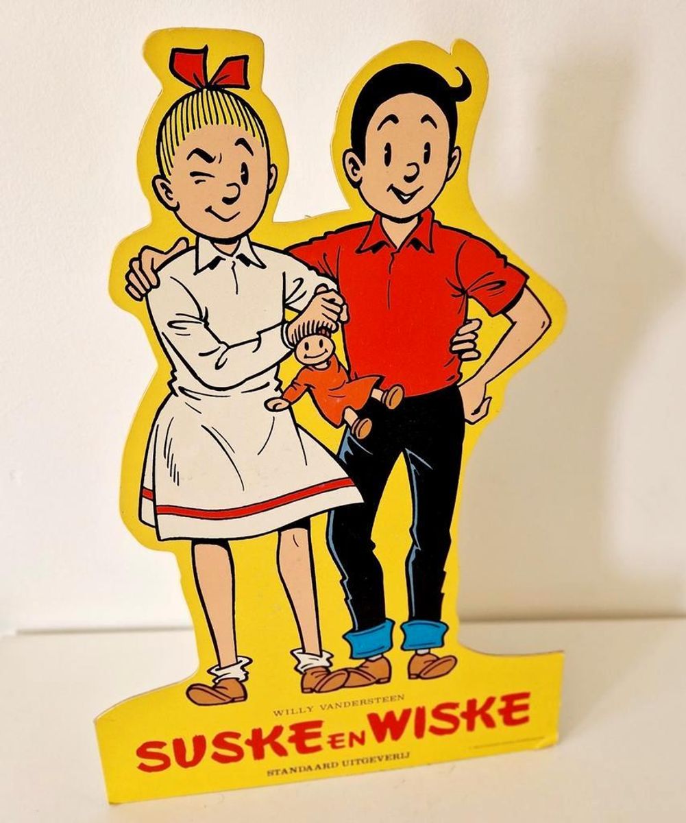 Suske En Wiske Pancarte Billboard Reclame Display image 4