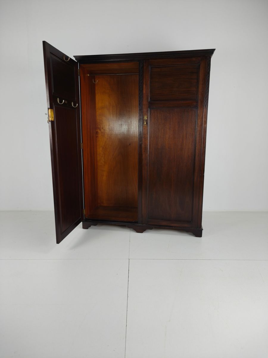 Art Deco Mahoniehouten Garderobekast Voor Dames Van Waring & Gillow – Ca. 1920 image 21
