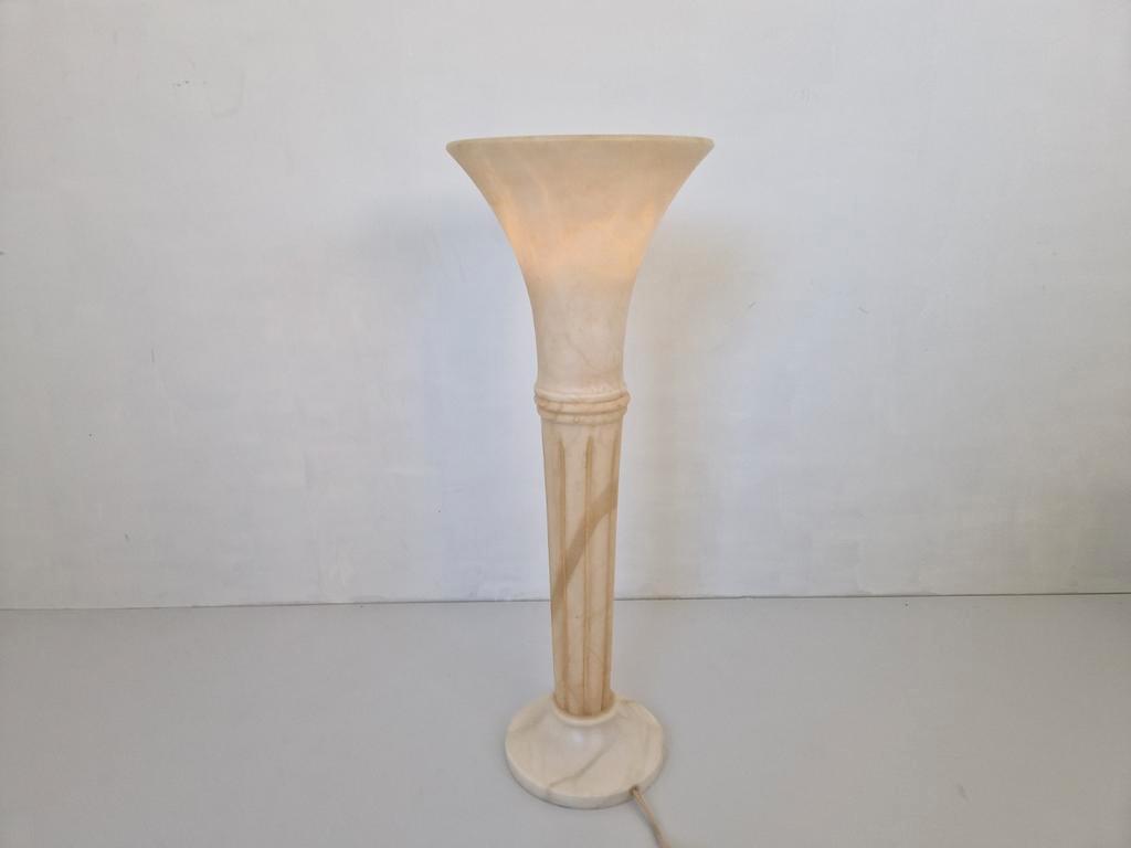 Italiaanse Albast Tafel Lamp Klassiek. image 2