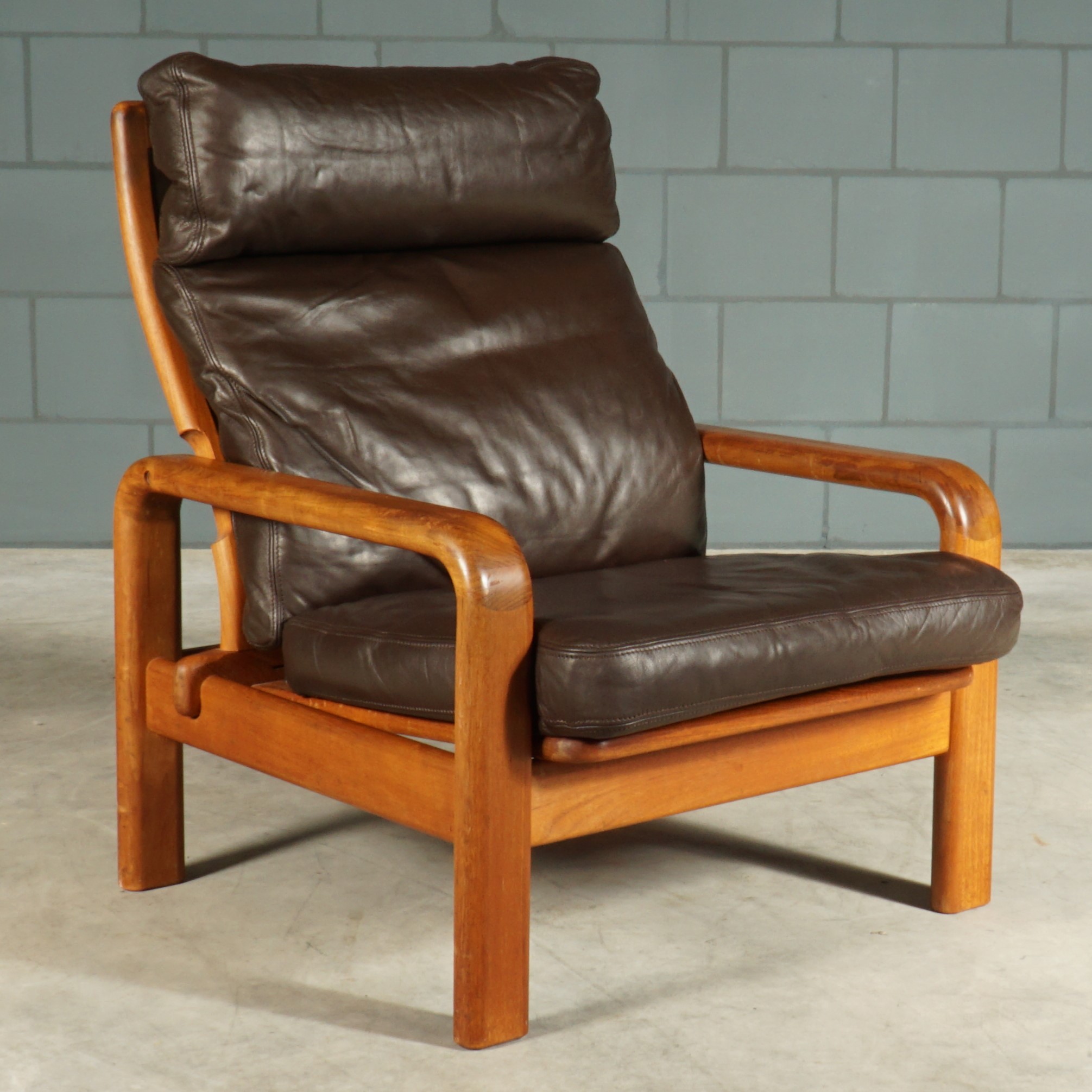 Vintage Deense Fauteuils – L. Olsen & Son – Teakhout – Jaren 60 image 3