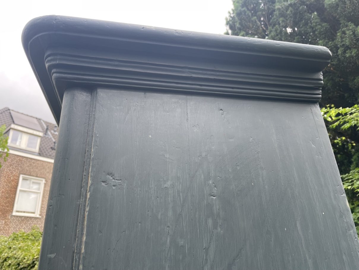 Imposante 18e Eeuwse Kast Garderobekast Keukenkast 240 Cm.frans image 12