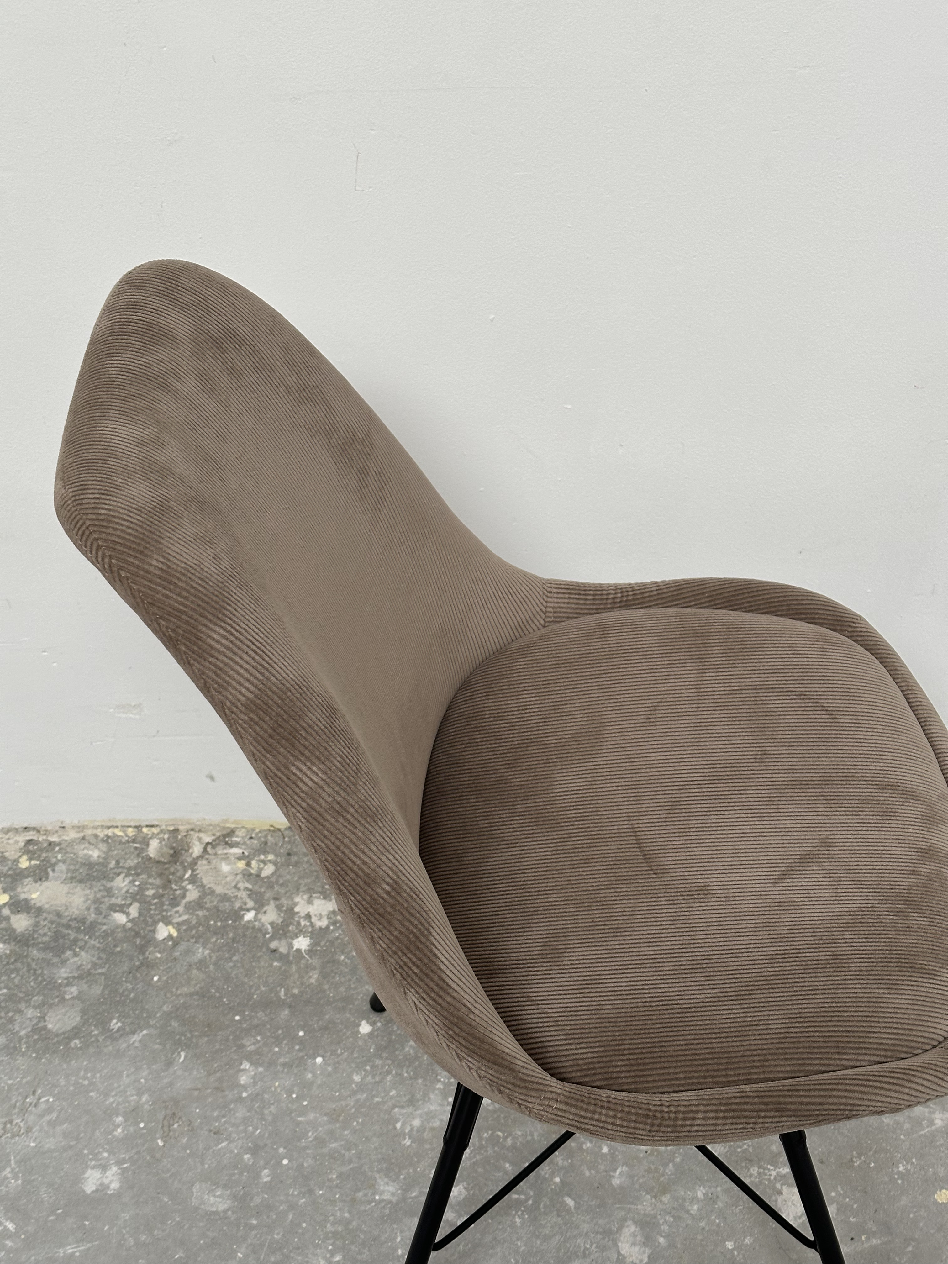 Bradford Eetkamerstoel - Set Van 2 - Beige Fluweel image 6