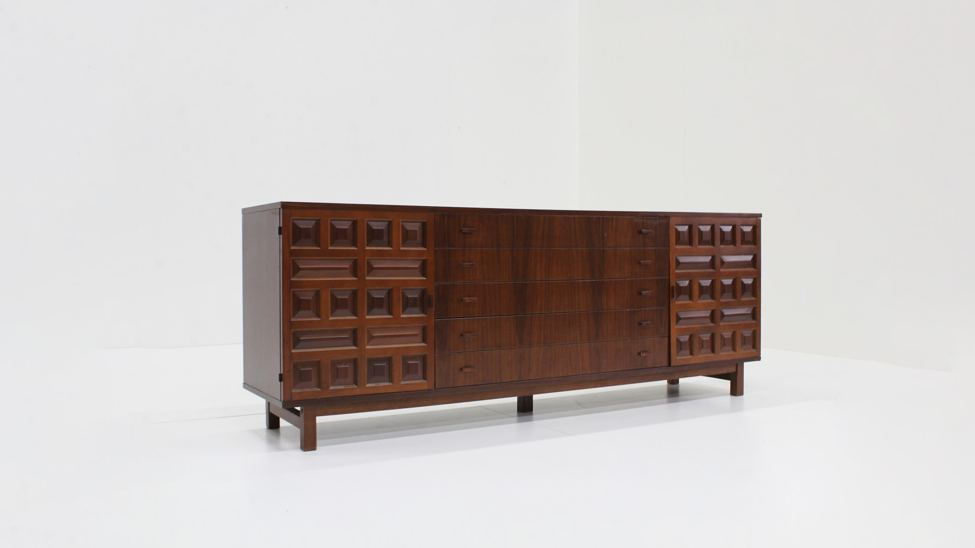 Spanish Brutalist Sideboard Dressoir image 2