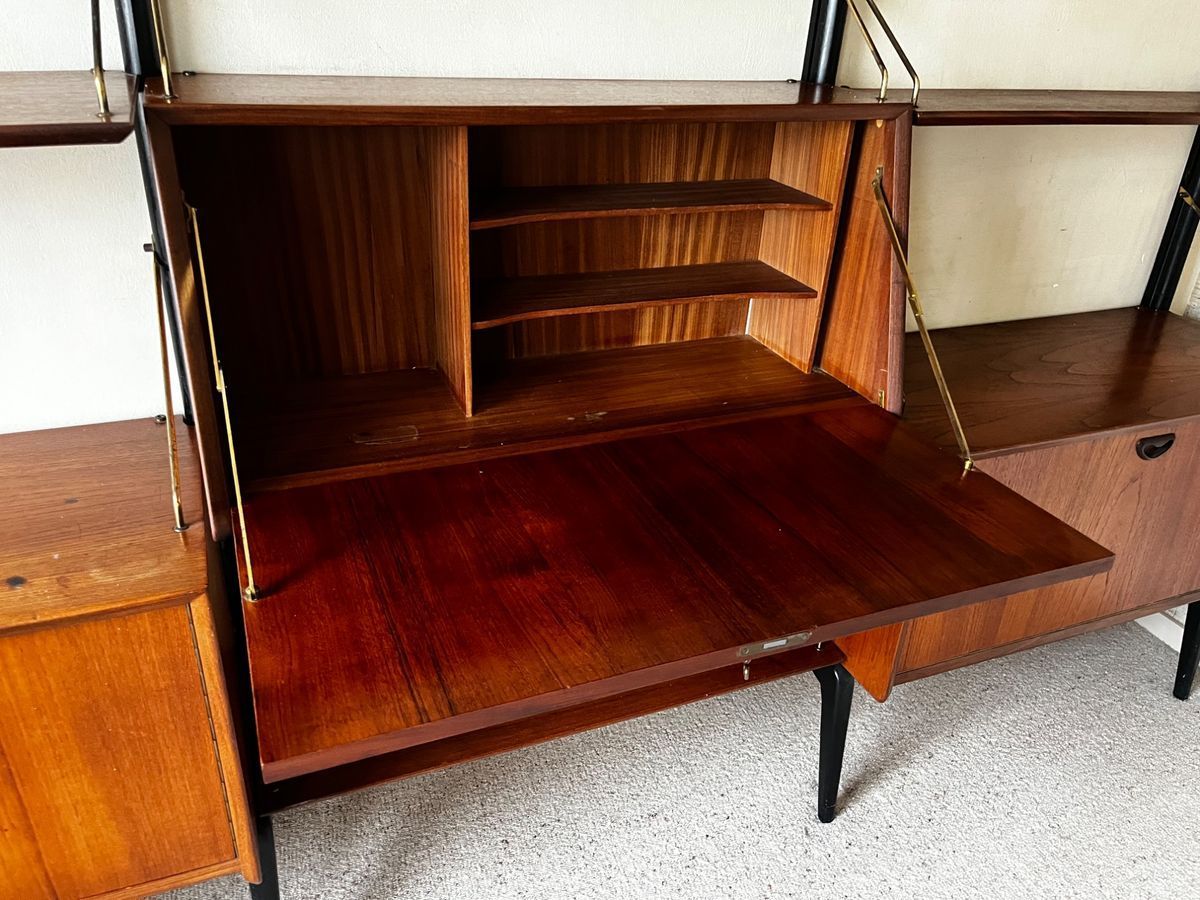 Prachtig Vintage Wandmeubel Van Wébé Door Louis Van Teeffelen image 13