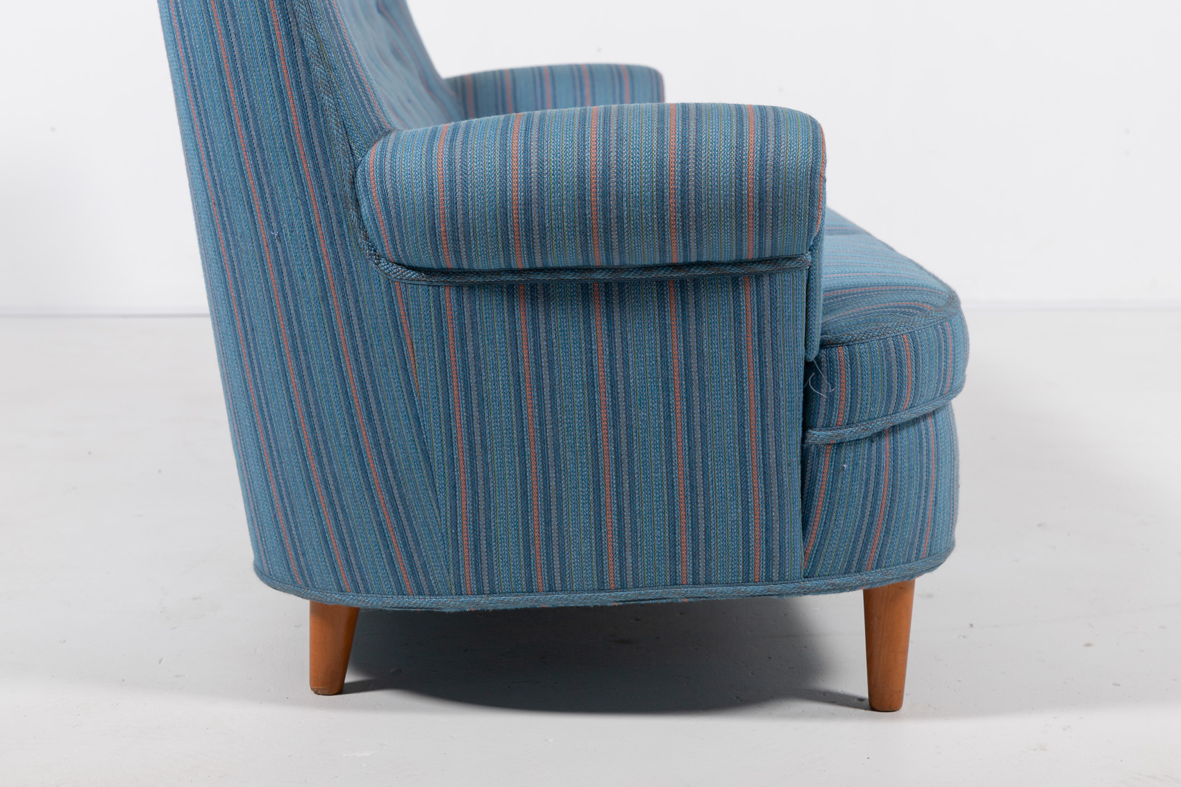 Swedish Modern Elegant Carl Malmsten Sofa ‘home Evening’ By O.h. Sjögren, 1960’s image 7