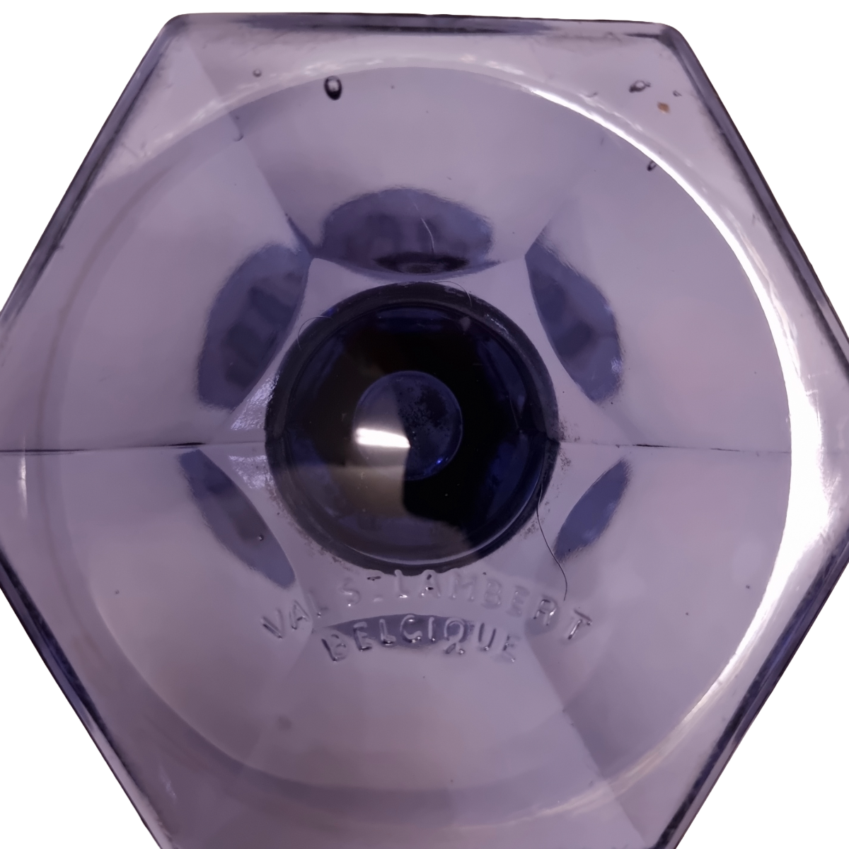 Art Deco Vaas Val Saint Lambert Lila image 5