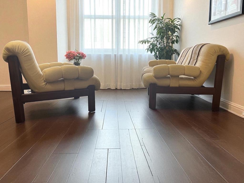 Set Van 3 Vintage Modulaire Fauteuils / Elementenbank image 6